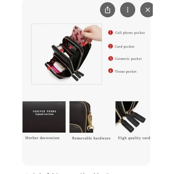 Forever Young Purple Crossbody - Picture 5 of 8